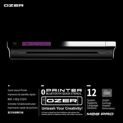 OZER M08Pro - پرینتر استنسیل حرارتی تتو