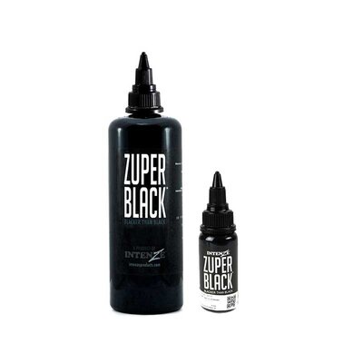 رنگ تاتو اینتنز Zuper Black