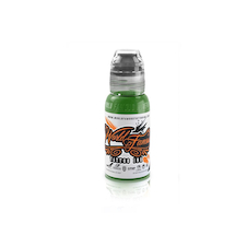عکس رنگ تاتو ورد فیمس اورگلید گرین Everglades green
